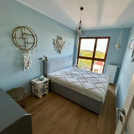 3-beds With Sea View, Brzezno Wrzeszcz Apartman *