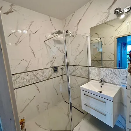 3-beds With Sea View, Brzezno Wrzeszcz Apartman Gdańsk